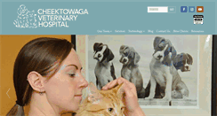 Desktop Screenshot of cheektowagavet.com